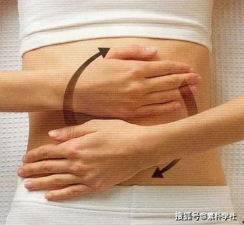 成人积食推拿揉肚子视频